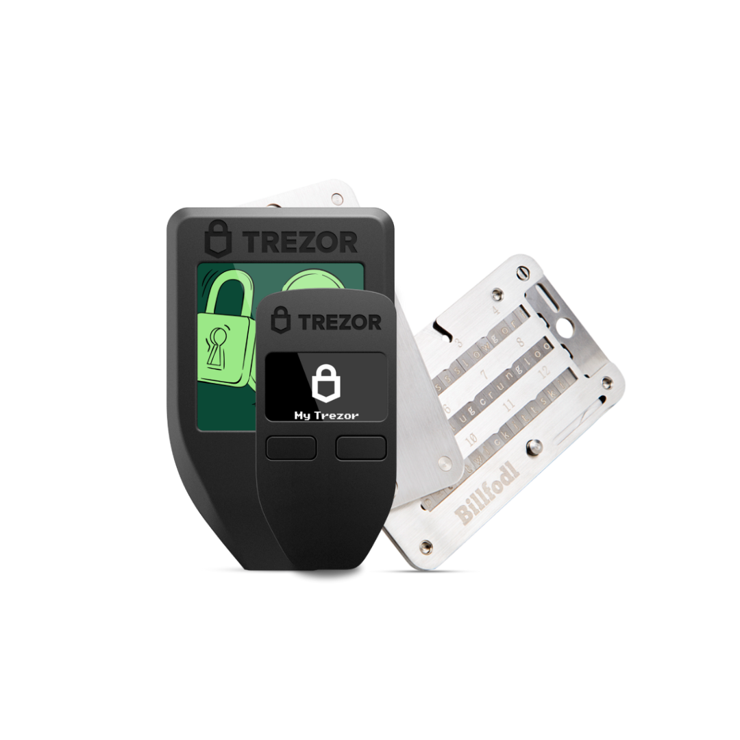 Trezor One + Trezor Model T + Billfodl Pack