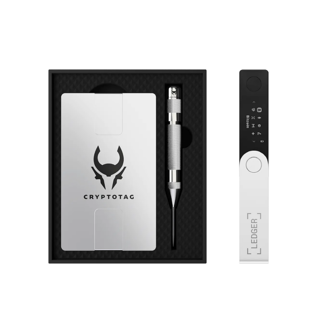 Ledger Nano X + Cryptotag Zeus Pack